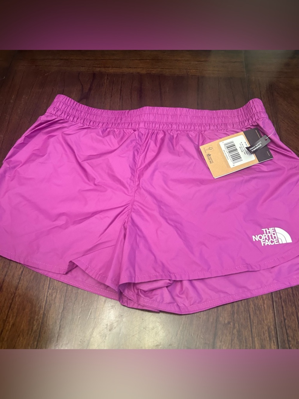 The North Face Limitless Run Womens Shorts Purple Cactus Flower Size M New